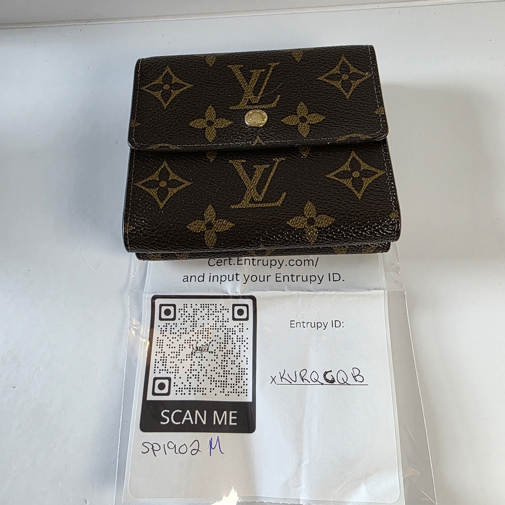 Authentic Louis Vuitton Monogram Compact Elise Wallet — Full Inclusion - Picture 11 of 11